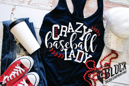 Crazy Baseball Lady